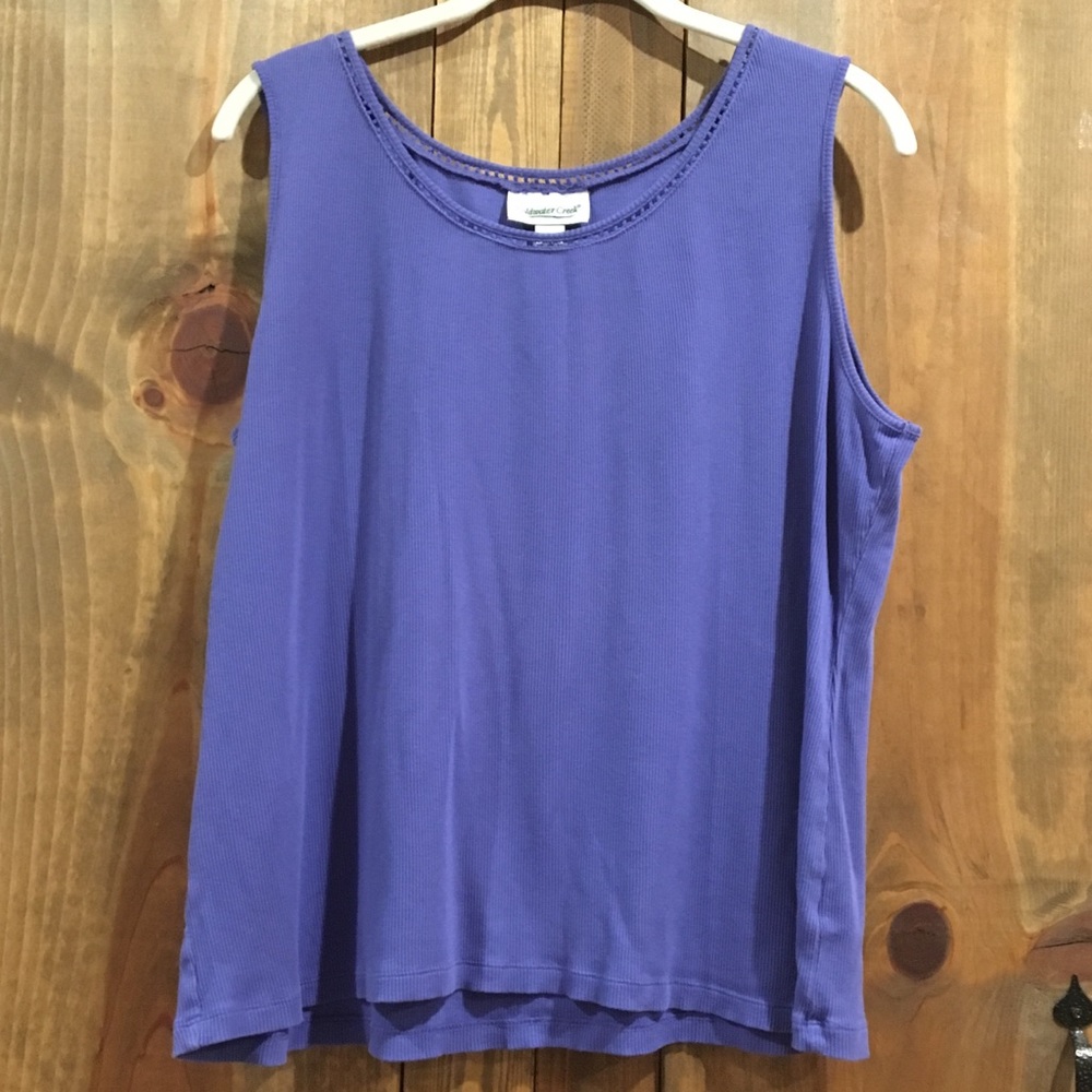 Deep Blue Tank Top